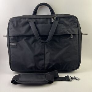 Dell Black Messenger/Laptop Bag Organizer Case Carry Bag W/Shoulder Strap